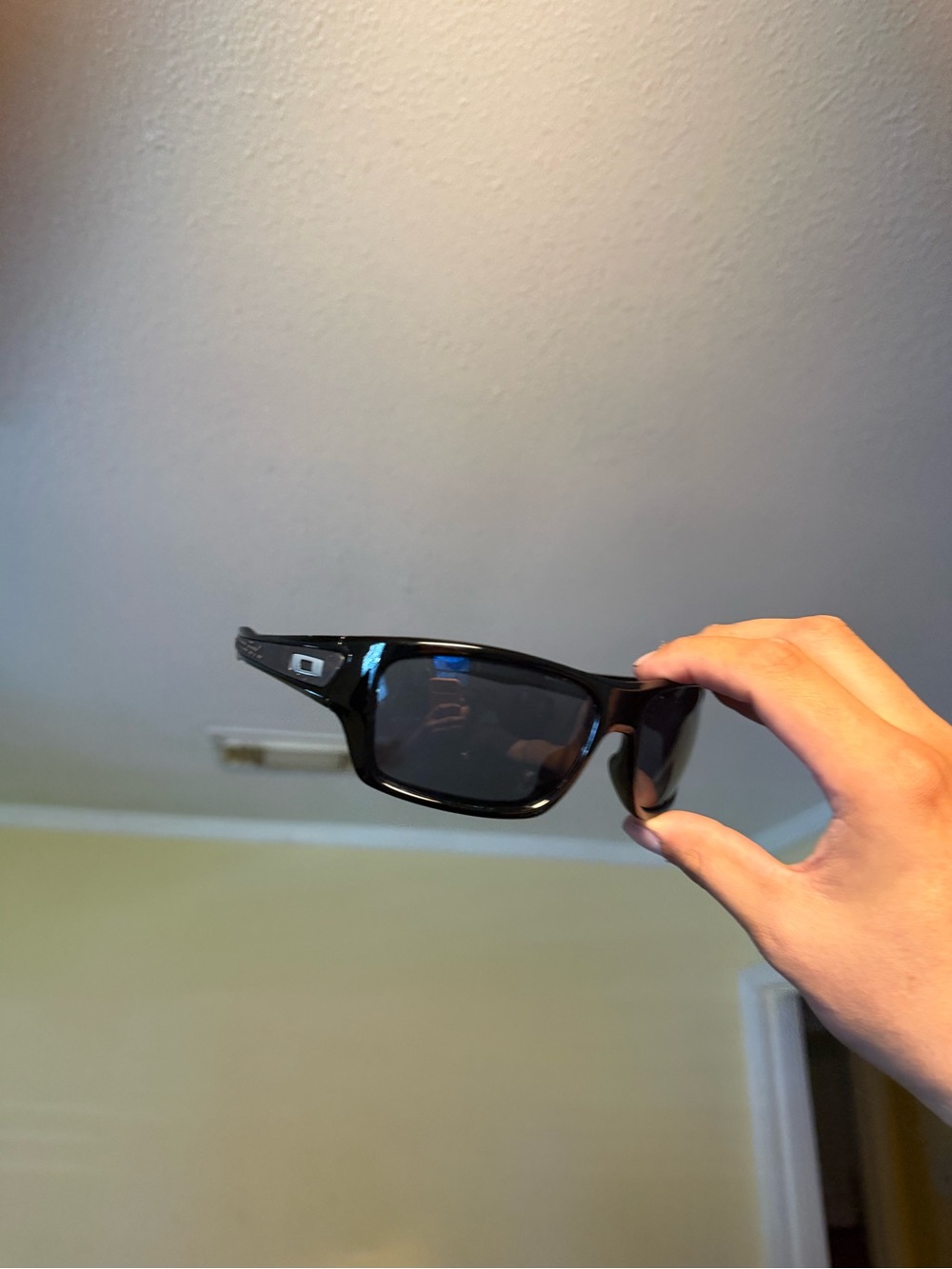 Oakley Black Frame Dark Lens Sunglasses Oakley Oakleys